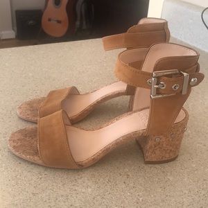Vince Camuto Suede Block Heels